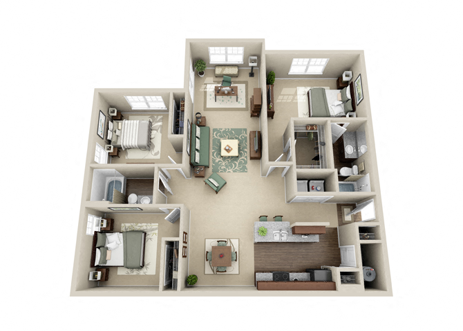 C1 floor plan