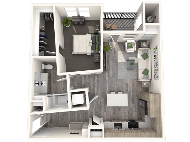 A2 floor plan