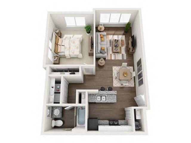 A1 floor plan