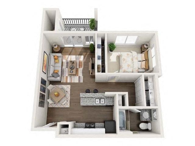 A2 floor plan