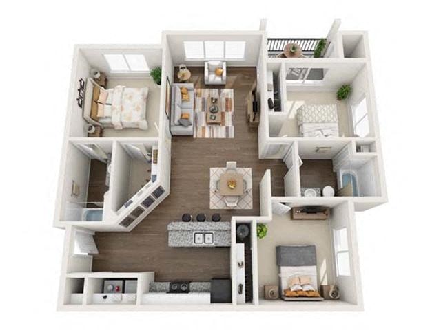 C1 floor plan