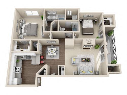 Snowberry floor plan