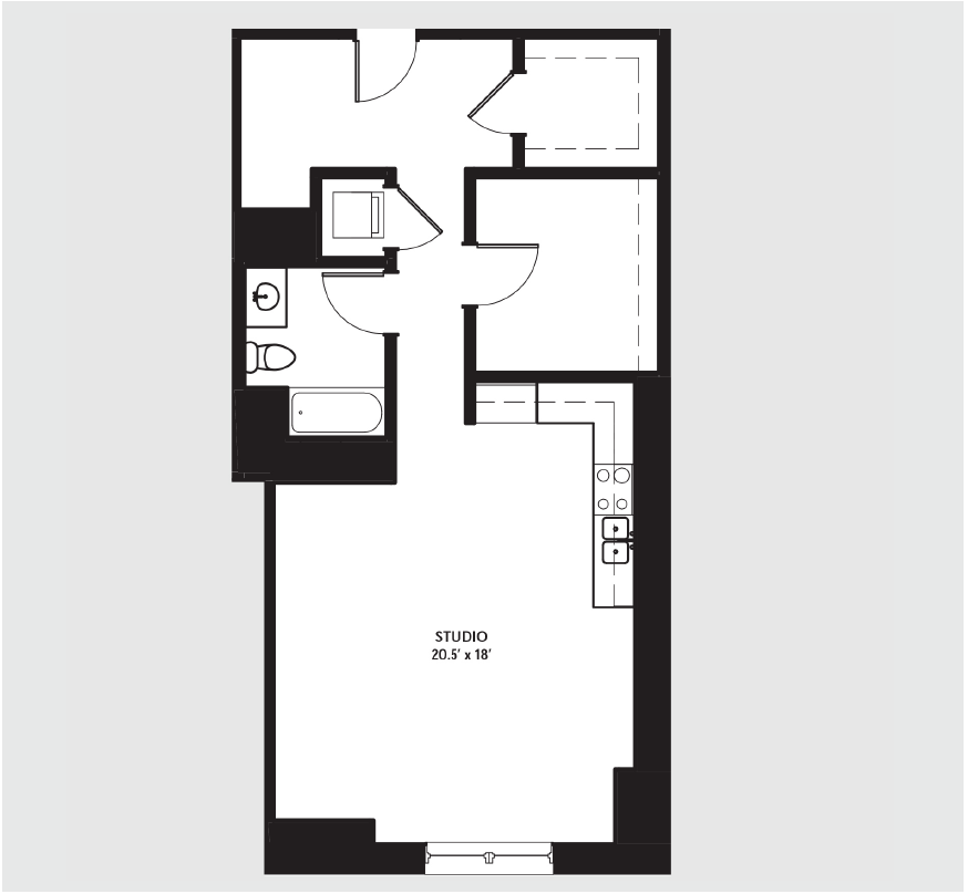 Apartment 0712 floorplan