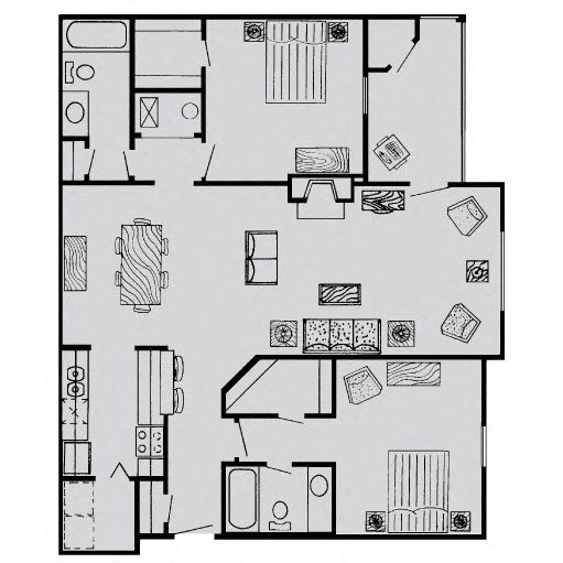 floor plans of the vanderbilt apartments in omaha ne