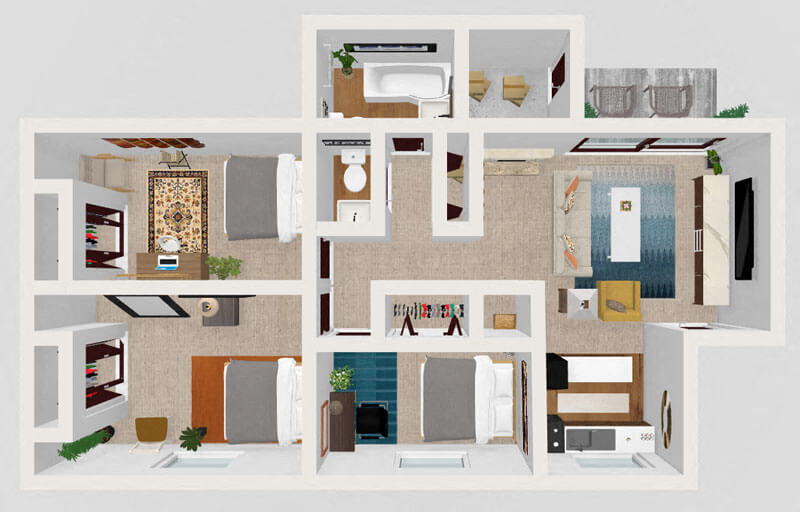Redwood floor plan