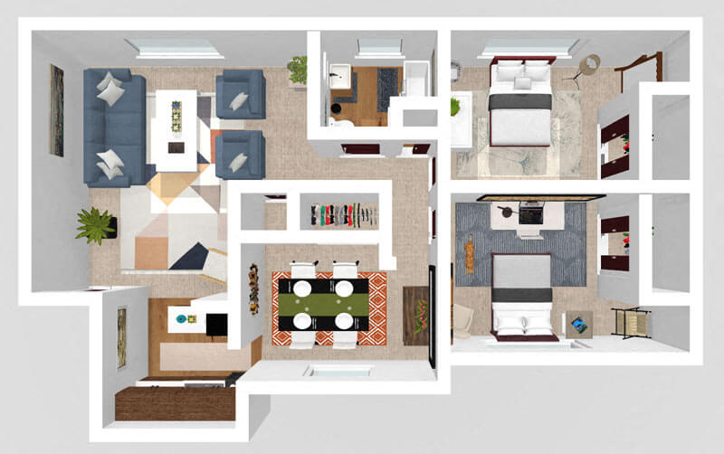 Sumac floor plan