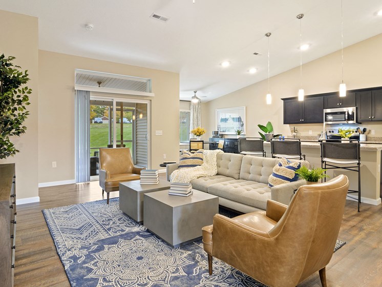North Canton Ohio Apartment Rentals Redwood North Canton Willowood Living Room Bright Light