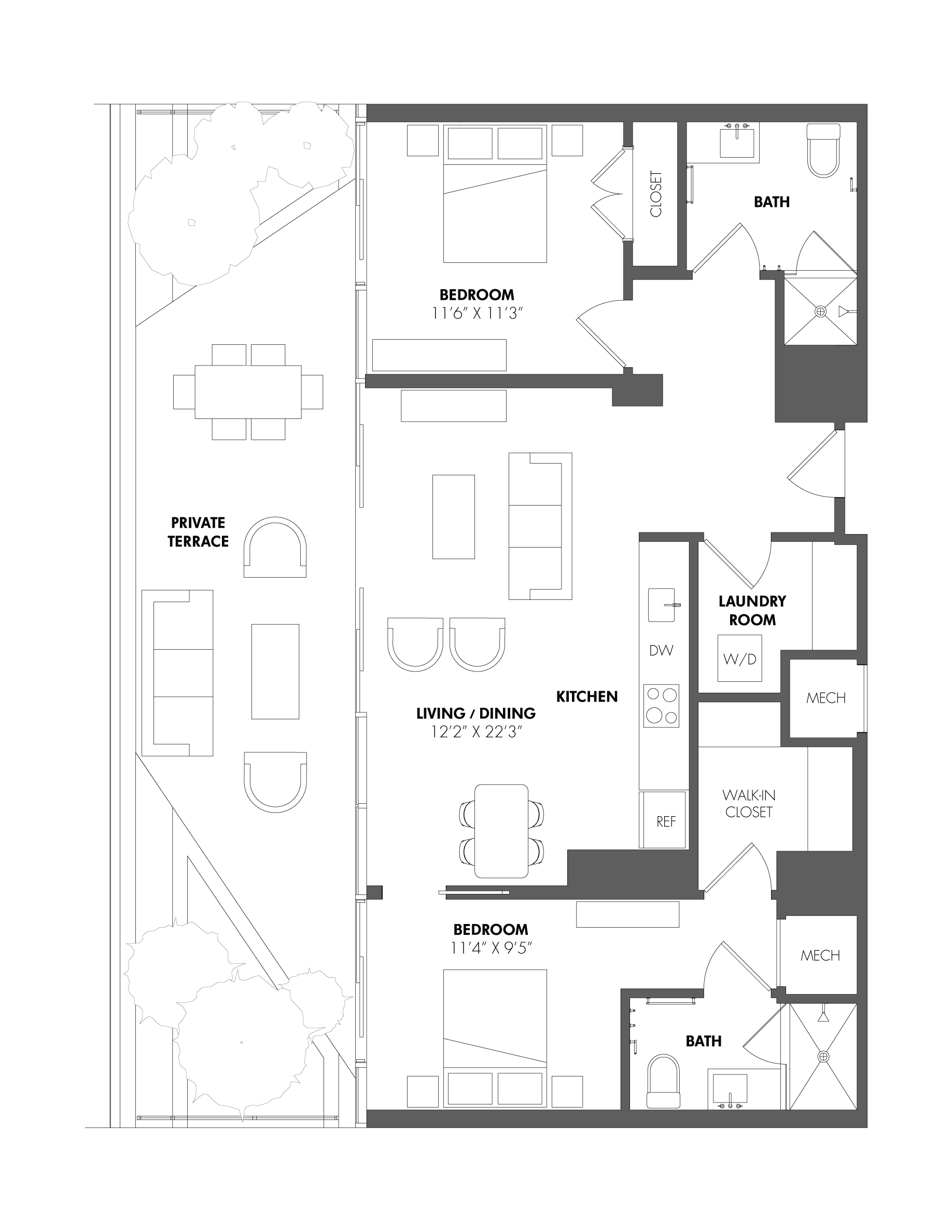 floorplan image of 1005