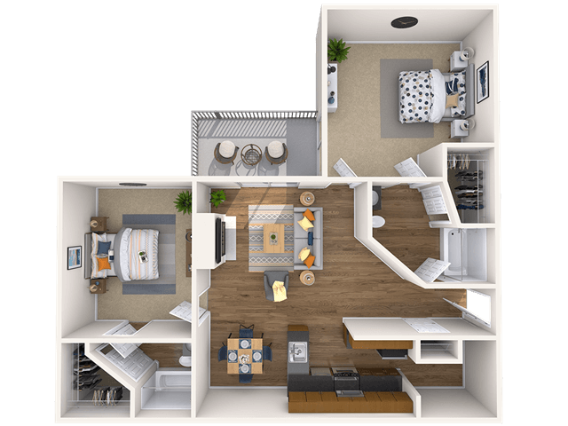 The Lincoln floor plan