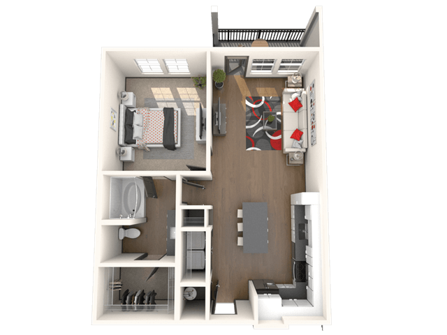 A2 floor plan