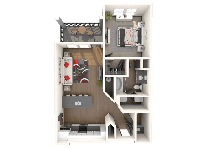 A6 floor plan