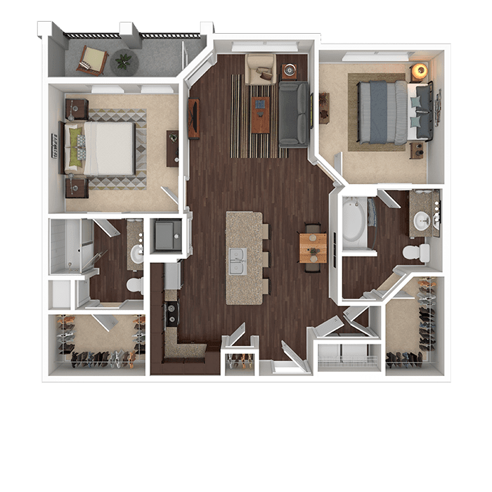 The Emerald floor plan
