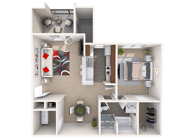 The Cornerstone Classic floor plan
