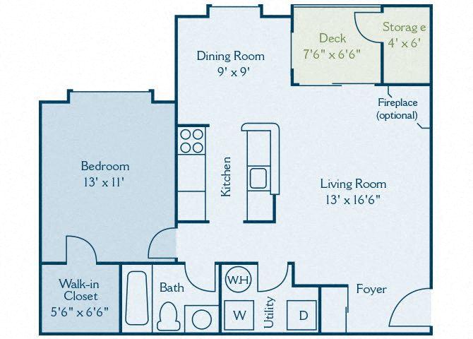 A1 floor plan