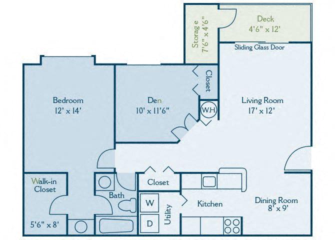 A2 floor plan