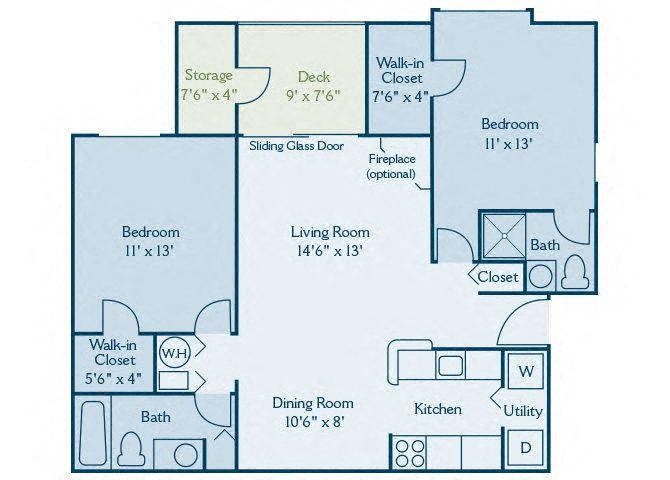 B2 floor plan