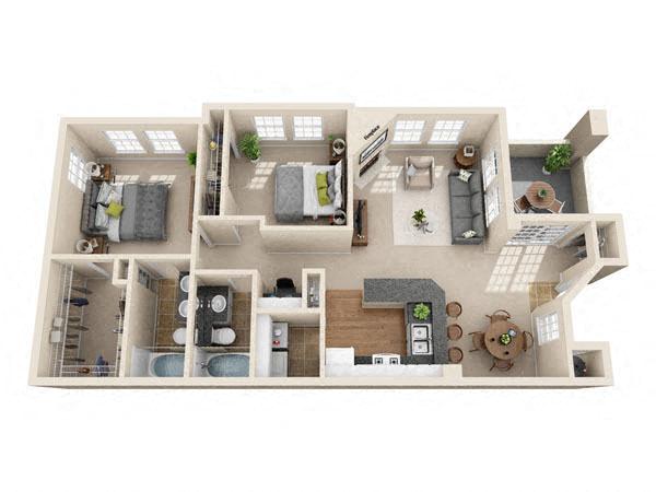 Taliesin floor plan