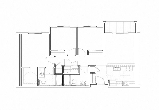 Polaris l 3 Bedroom Floor Plan 3 Bedroom Apartments For Rent in Shoreline Wa 98155 at Polaris