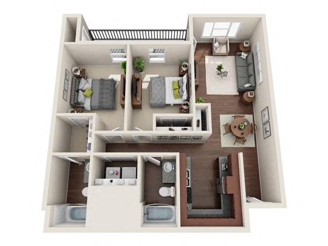 Waterville floor plan
