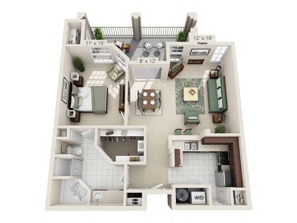 A1 floor plan