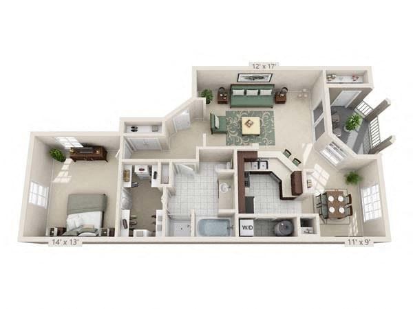 A4 floor plan