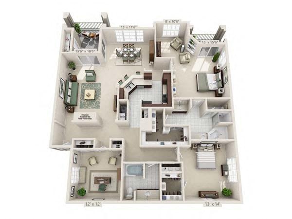 C1 floor plan