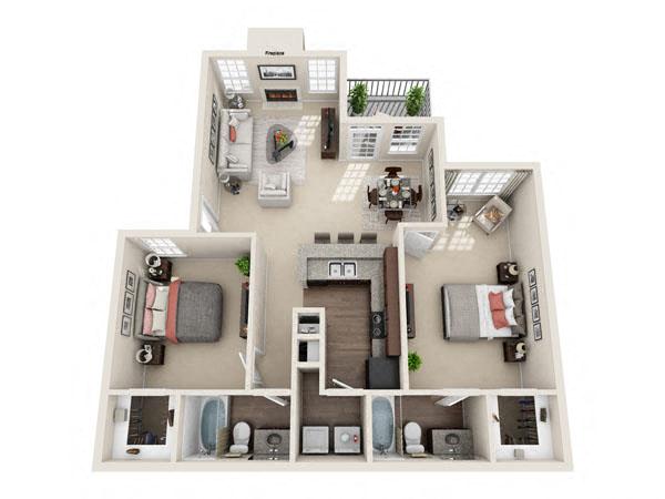Florence B floor plan