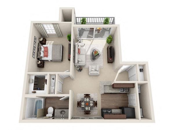 Naples floor plan