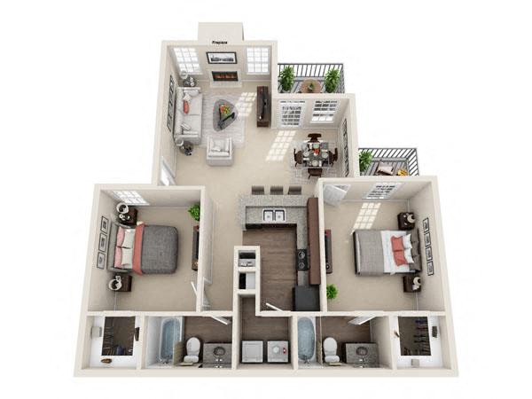 Salerno A floor plan