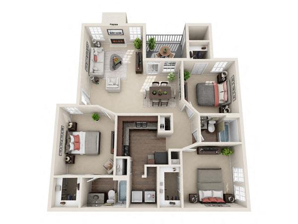Venice A floor plan