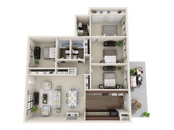 Allstar floor plan