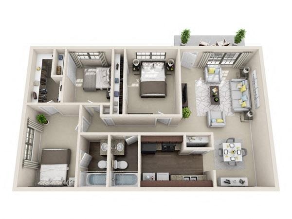 Jewel floor plan