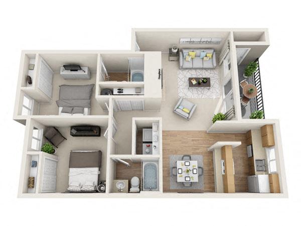 Delicious floor plan