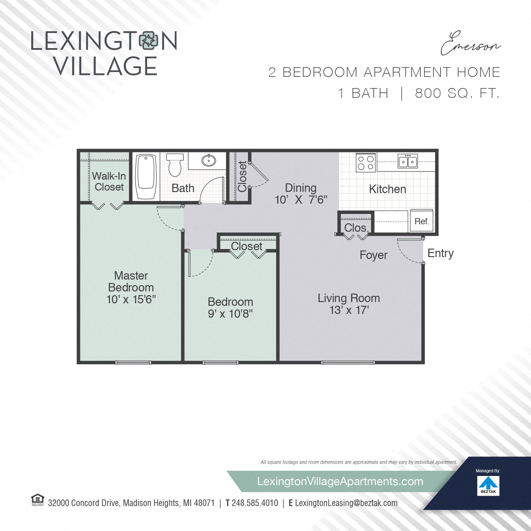 Emerson floor plan