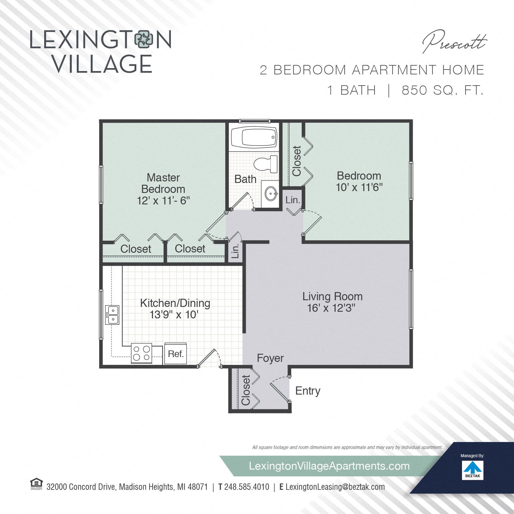Prescott floor plan