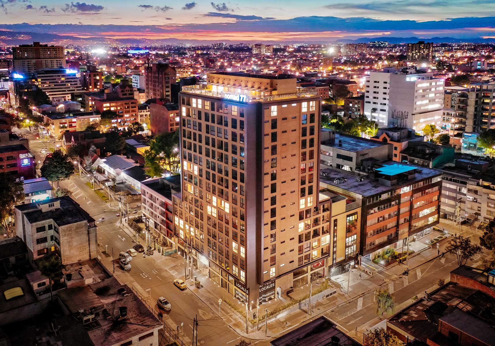 Nomad 77 Apartments in Bogota,