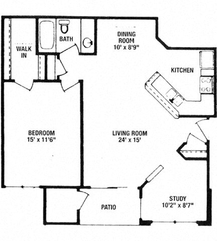 Floor Plans of Fountain Square of New Berlin in New Berlin, WI