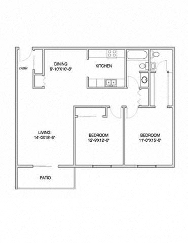 Suite A Floorplan