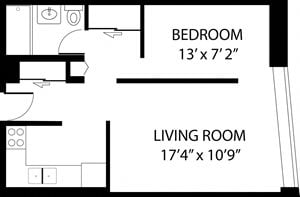 Jr 1 Bedroom