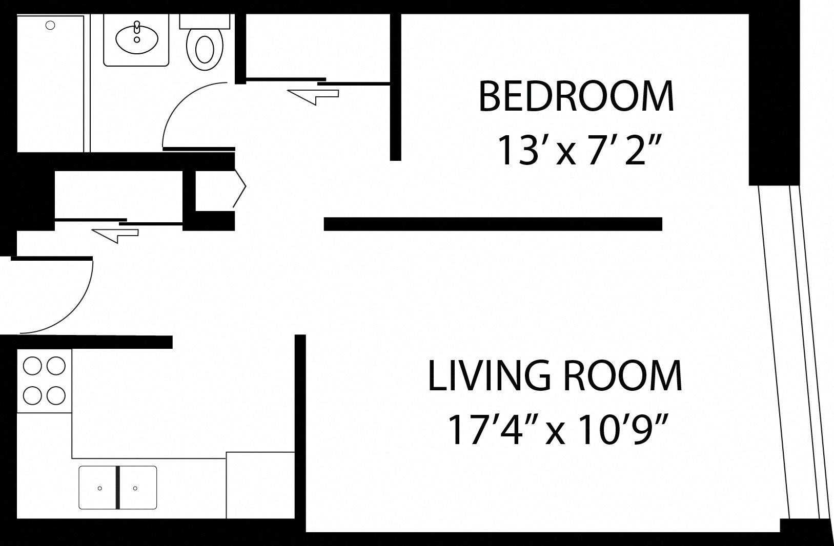 Jr 1 Bedroom Jr 1 Bedroom