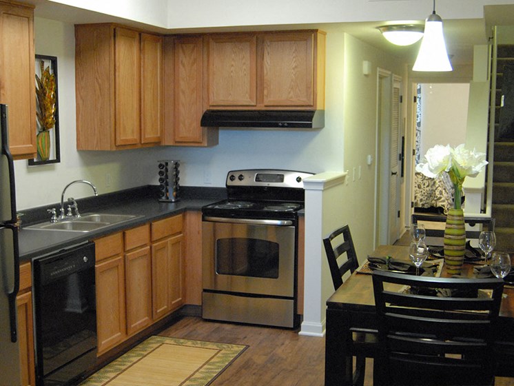 Interior apartment kitchen area_Lafitte,New Orleans, LA