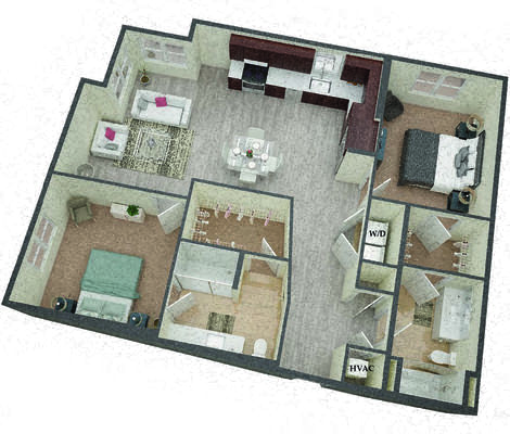 Andrew Jackson floor plan
