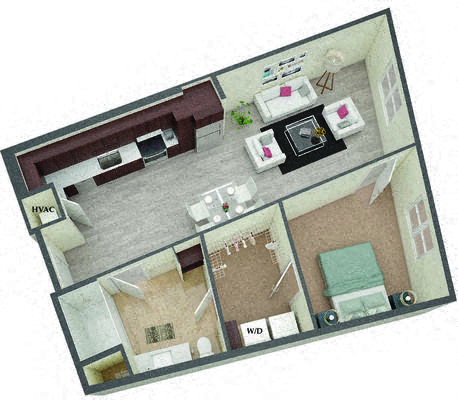 Flores floor plan