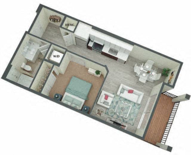 Canal floor plan