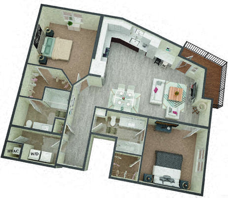 Gervais floor plan