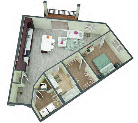 Milledge floor plan