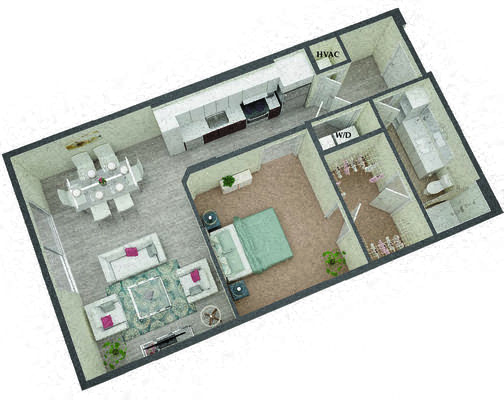 Woodland floor plan