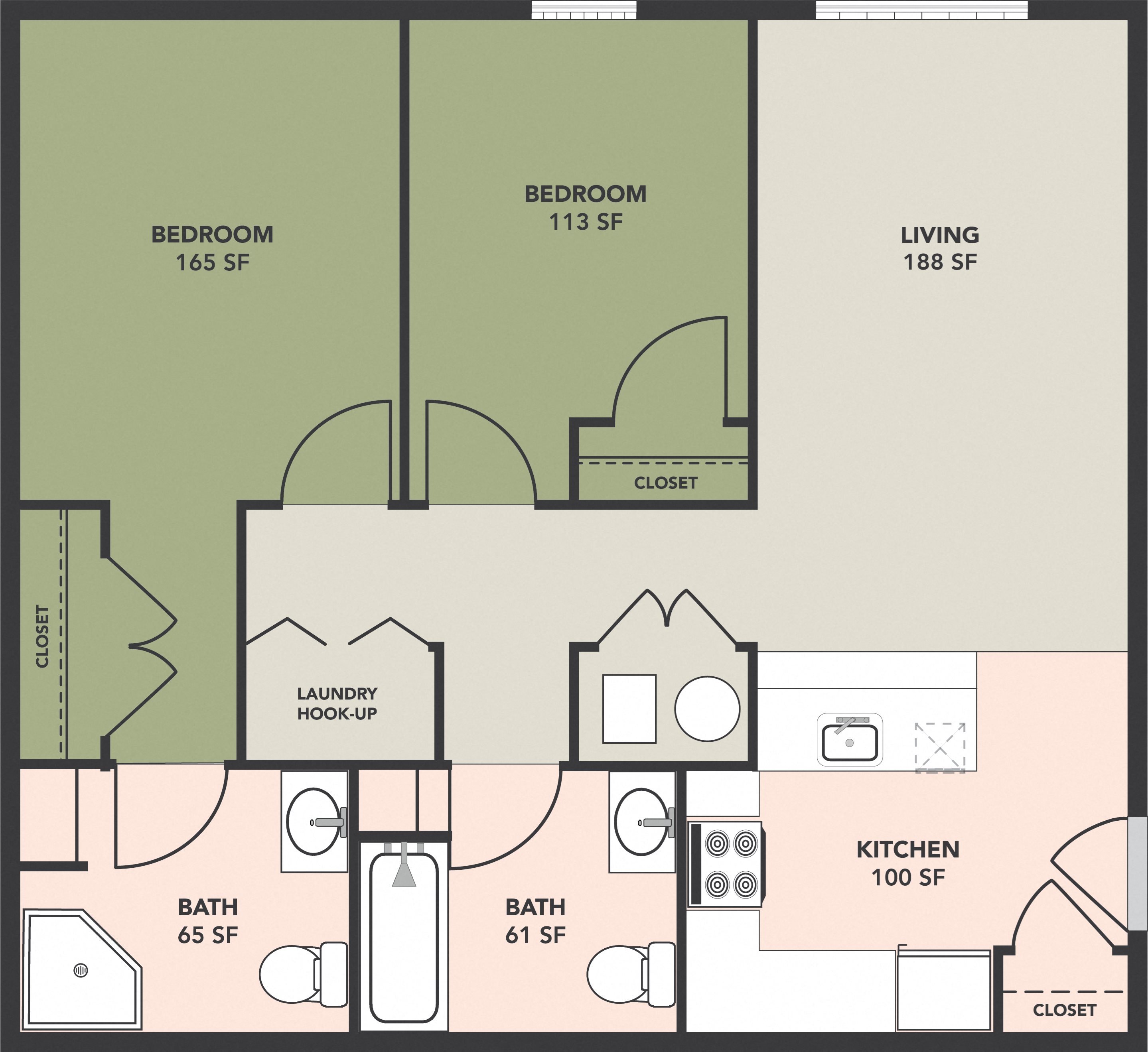 Floor Plans of Maple Meadows in Columbus, OH