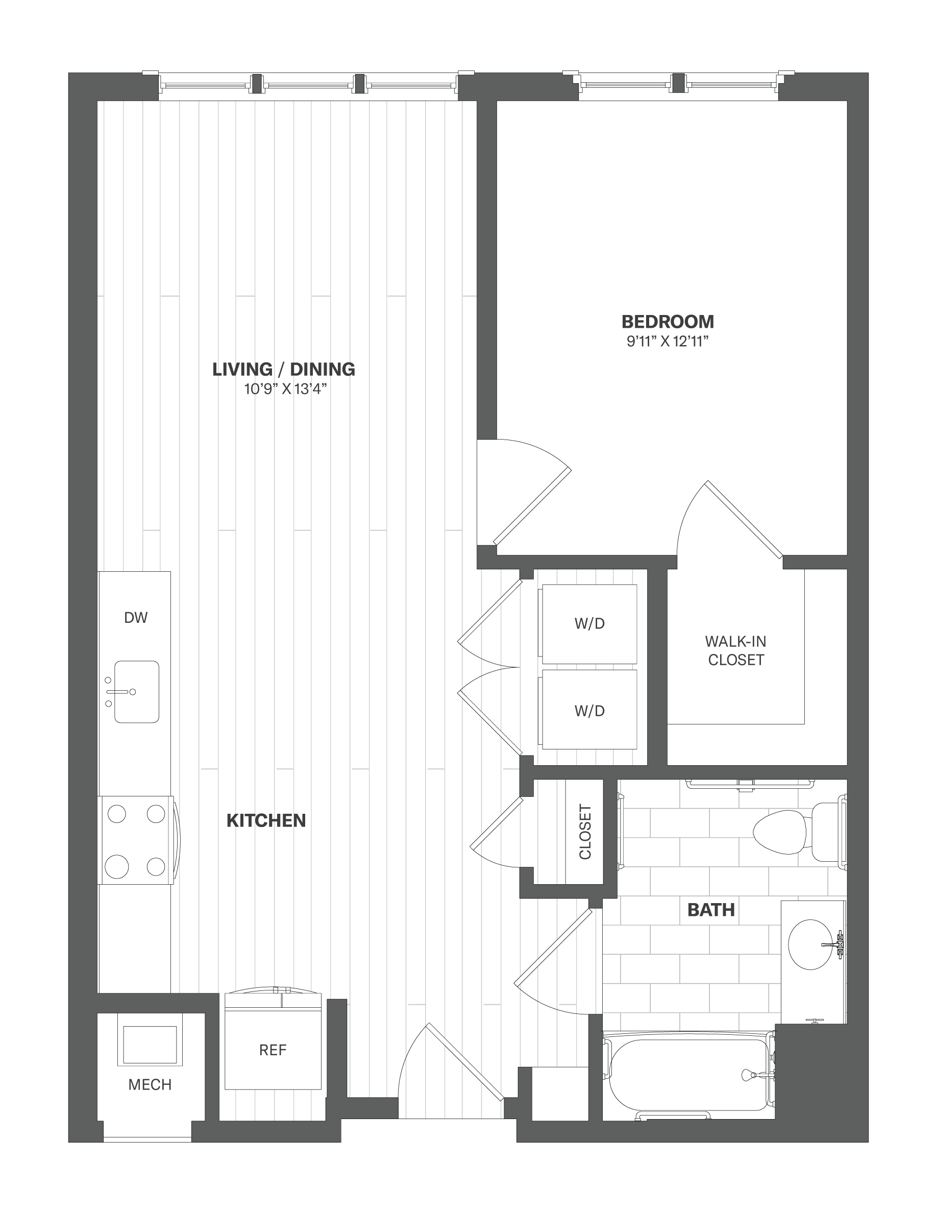 Apartment M3 floorplan
