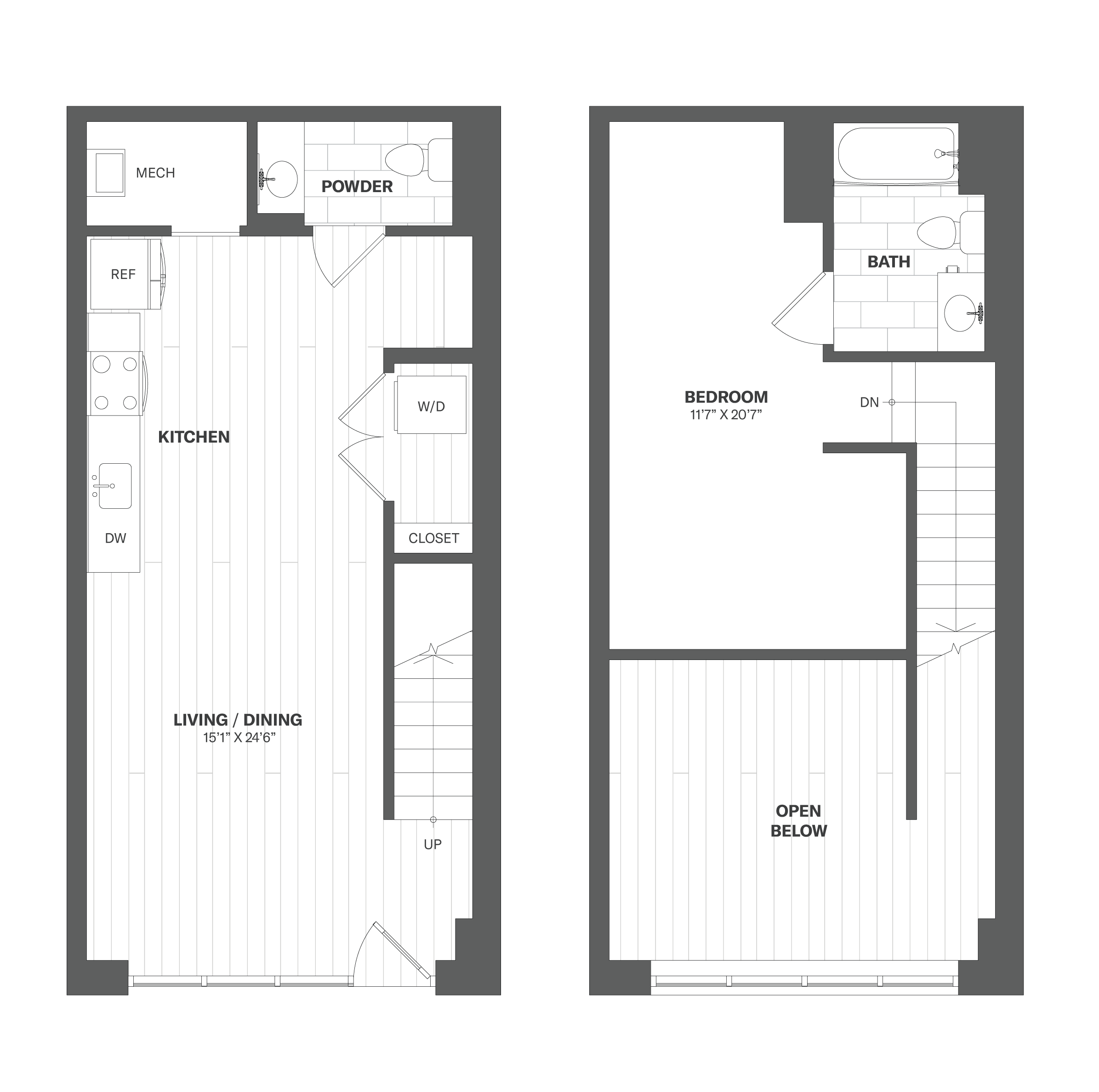 Apartment 104 floorplan